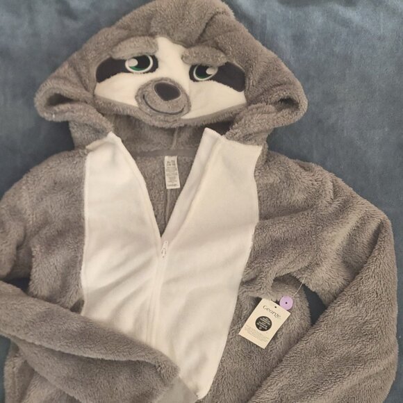 Girl's New w/ tag GEORGE Sleeper Sloth Size XL/TG (14-16) - Picture 2 of 2